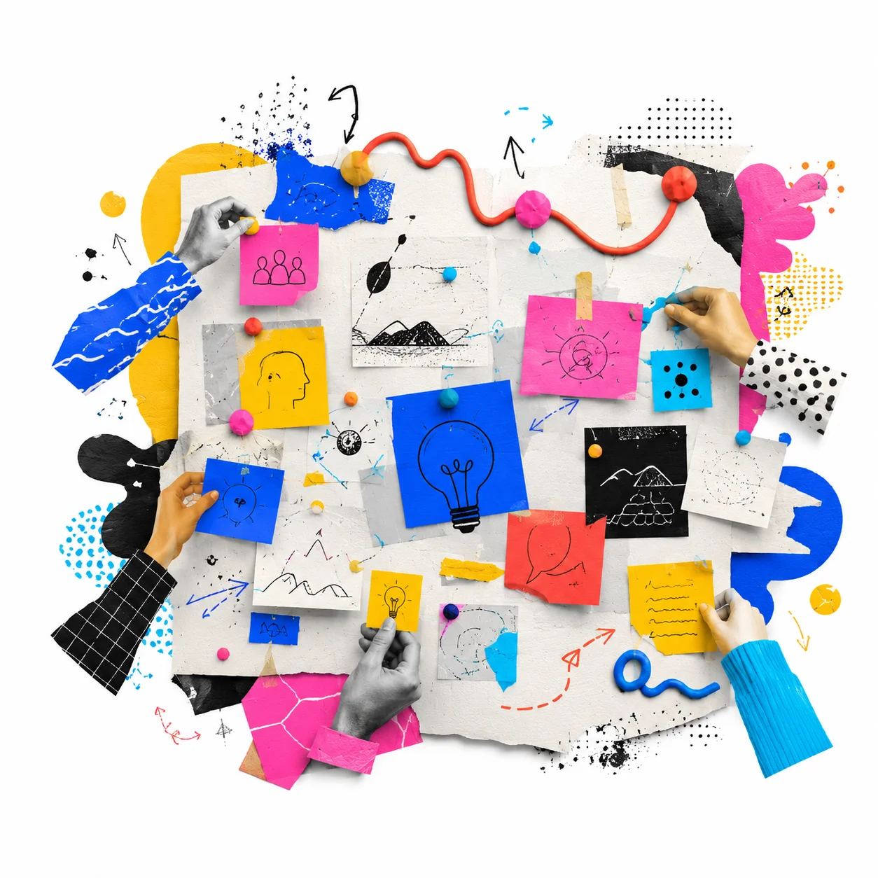 Collaborative Ideas Wall